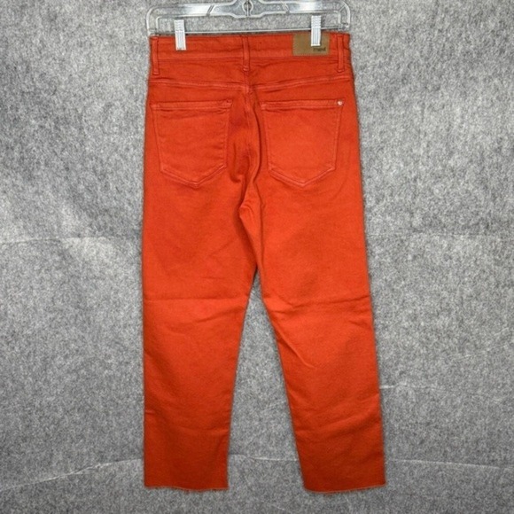 Mavi Barcelona High Rise‎ Wide Leg Jeans in Orange Flex Blue- Sz 25 (guess) - Picture 2 of 8